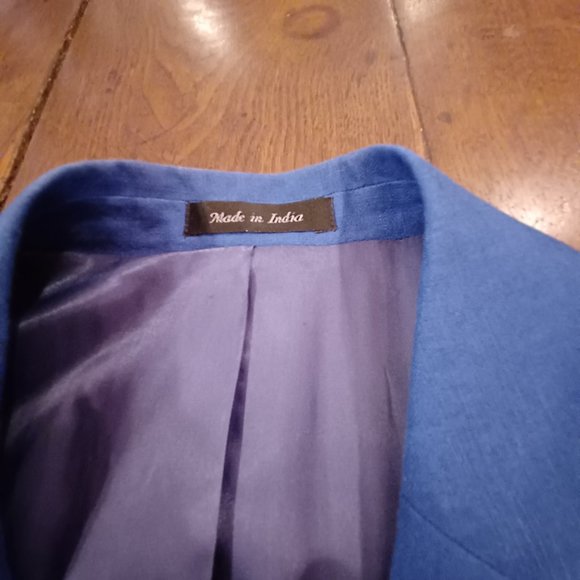 Ralph Lauren / Lord and Taylor Bright Blue Quality Cotton Sport Jacket - Picture 11 of 11